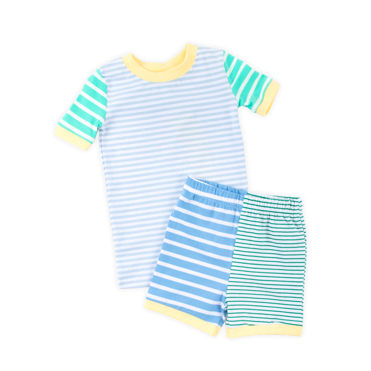 Colorblock Boy Short Pajamas