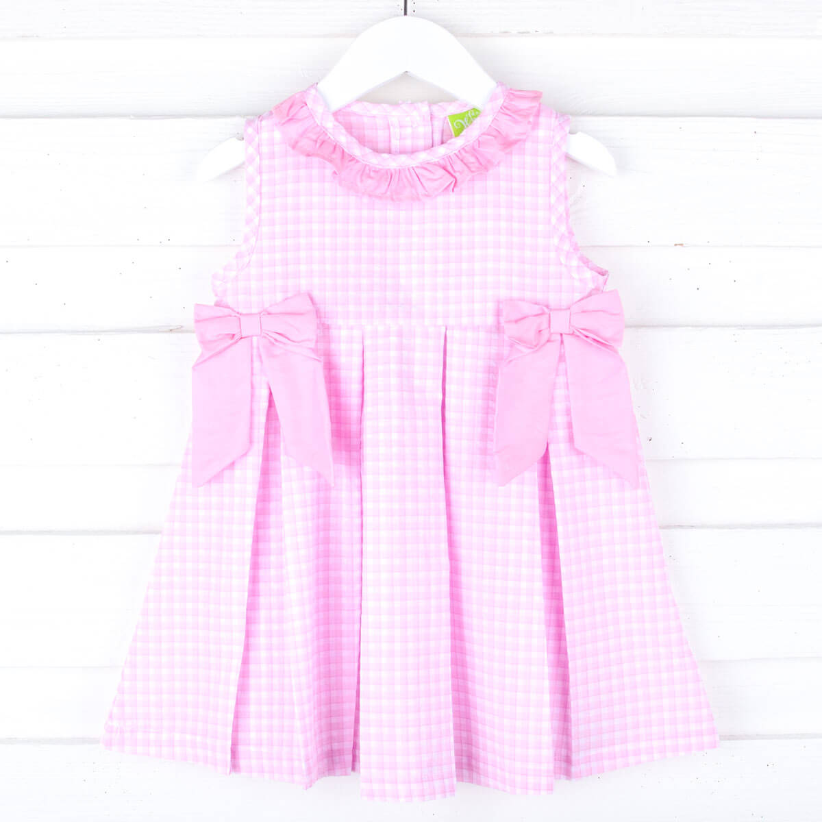 Hilton Head Plaid Pink Eloise Dress Hilton Head Plaid Pink Eloise Dress