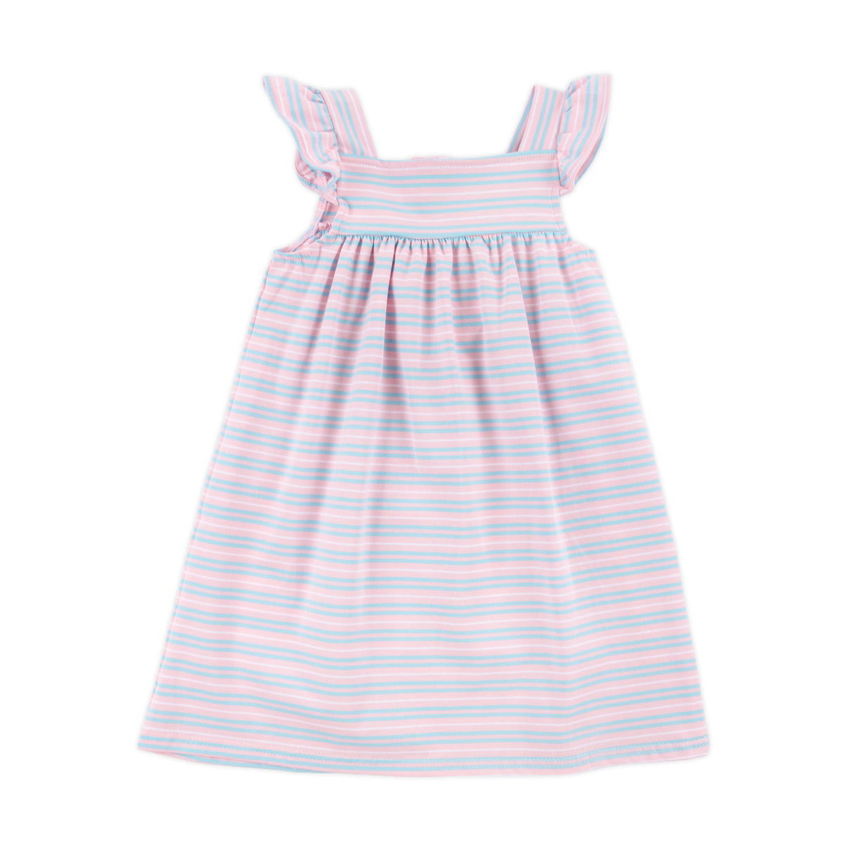Pink & Blue Stripe Amy Dress