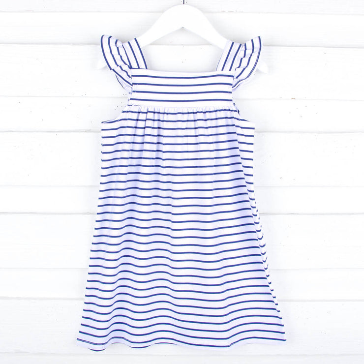 Navy Stripe Amy Dress