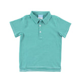 Emerald Green Stripe Polo