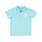 Turquoise Stripe Polo