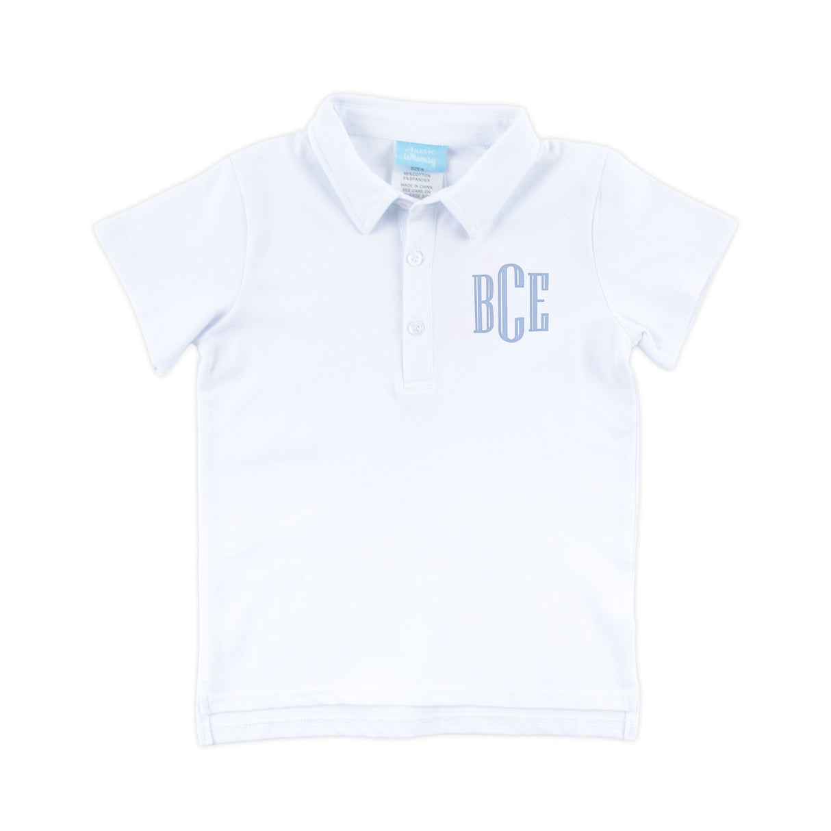 Solid Pique Polo Shirt White