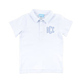 Solid Pique Polo Shirt White