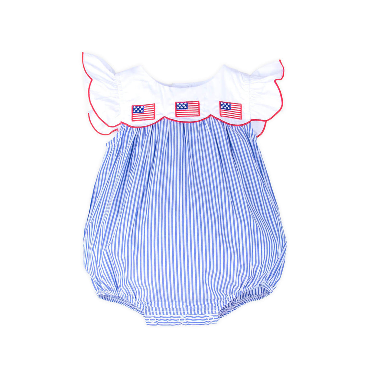 American Flag Blue Stripe Amelia Bubble