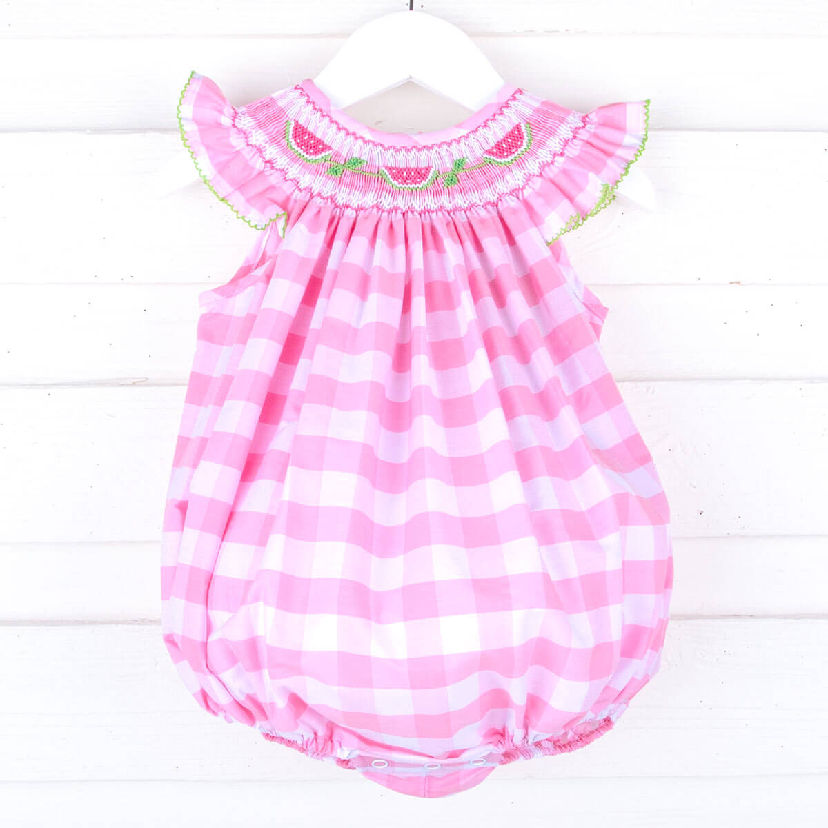 ◎muwm◎ PuffUp Baby (Mellow Check) Matcha Milkshake Checkerboard / Organic Zip Footie