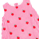 Tiny Apples Red Gingham Eleanor Dress