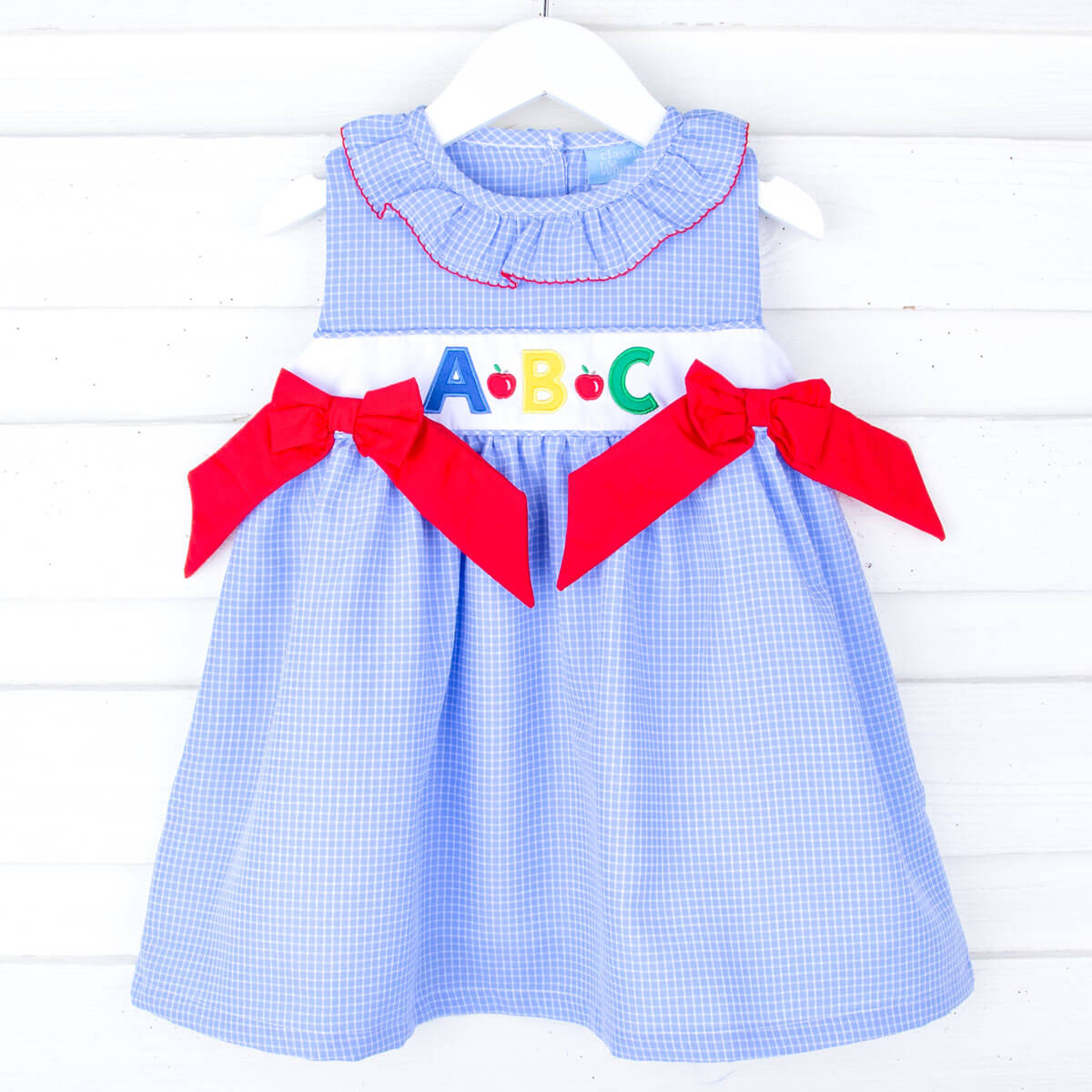 ABC Blue Windowpane Avery Dress