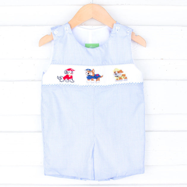 Smocked & Monogrammed Jon Jons for Boys Smocked Auctions Classic Whimsy