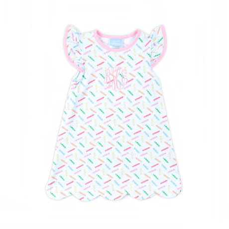 Colorful Crayon Liv Dress