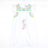 Fiesta Colorful Embroidered Mom Dress