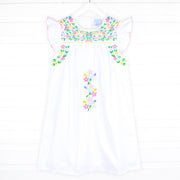 Fiesta Colorful Embroidered Mom Dress