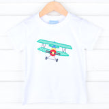 Airplane White Short Sleeve Shirt