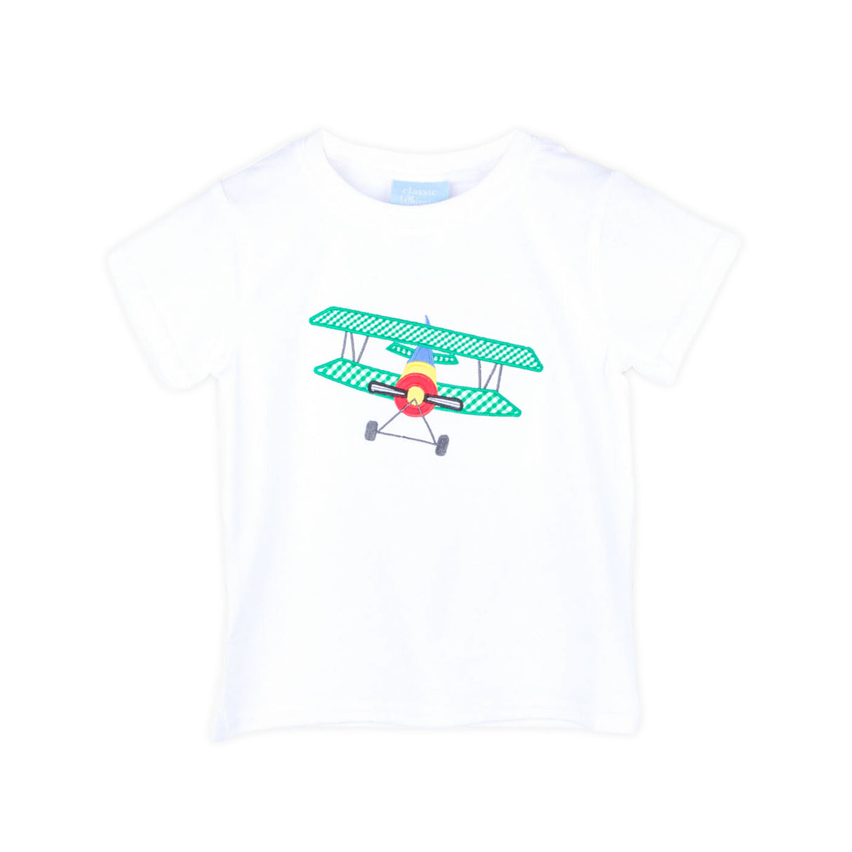 Airplane White Short Sleeve Shirt