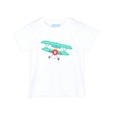 Airplane White Short Sleeve Shirt