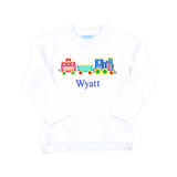 Train White Long Sleeve Shirt