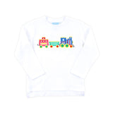 Train White Long Sleeve Shirt