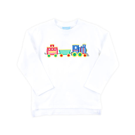 Train White Long Sleeve Shirt