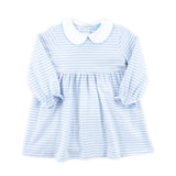 French Blue Riley Stripe Knit Long Sleeve Dress