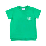 Green Short Sleeve Pocket Shirt