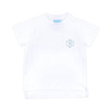 White Short Sleeve Pocket Shirt