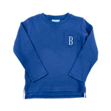 Royal Blue Long Sleeve Pocket Shirt