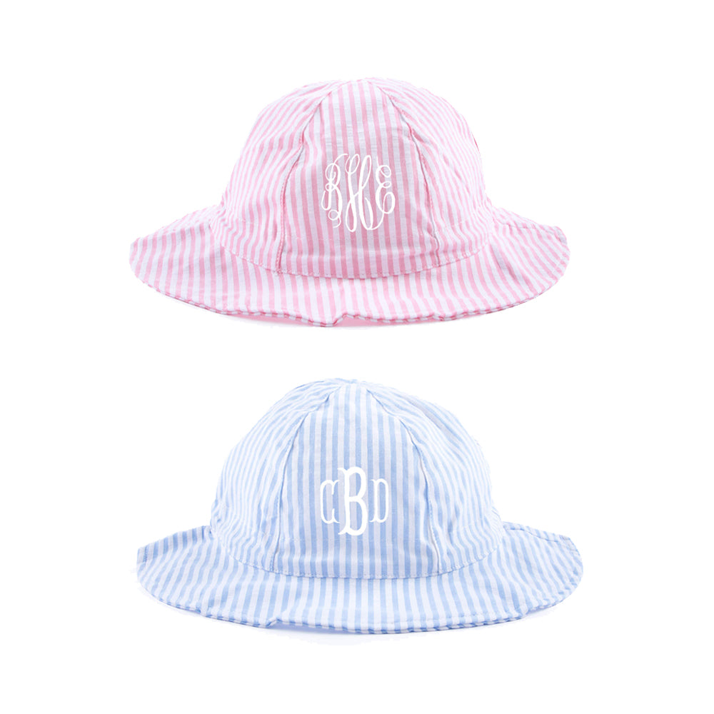 Stripe Baby Sun Hat