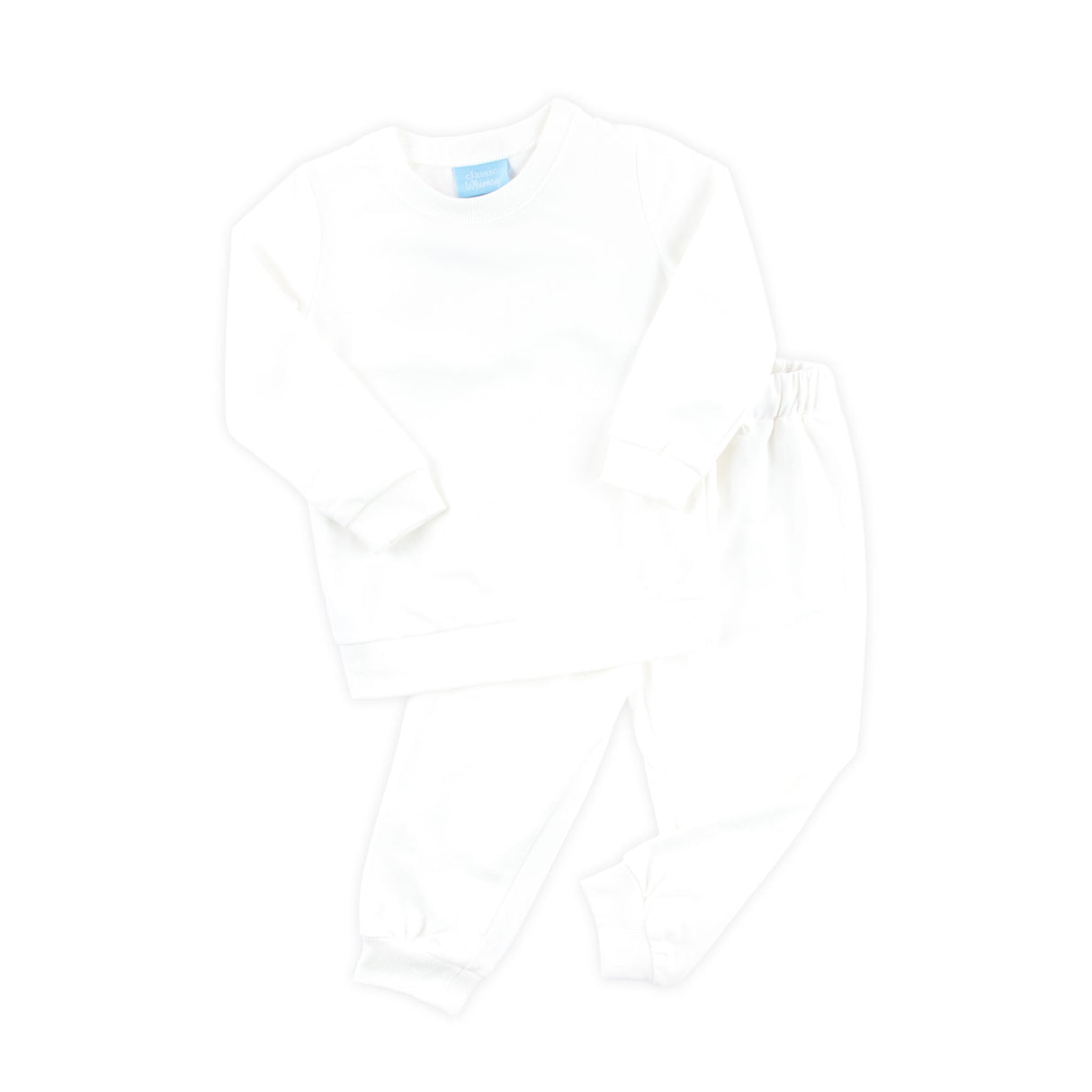 White Jogger Set