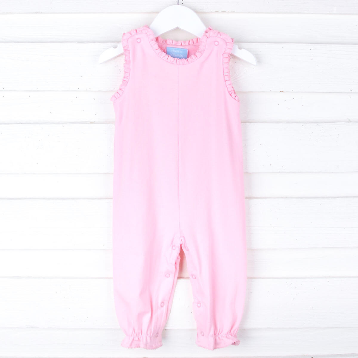 Pink Ruffle Romper