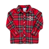 Goldbridge Plaid Button Down Shirt