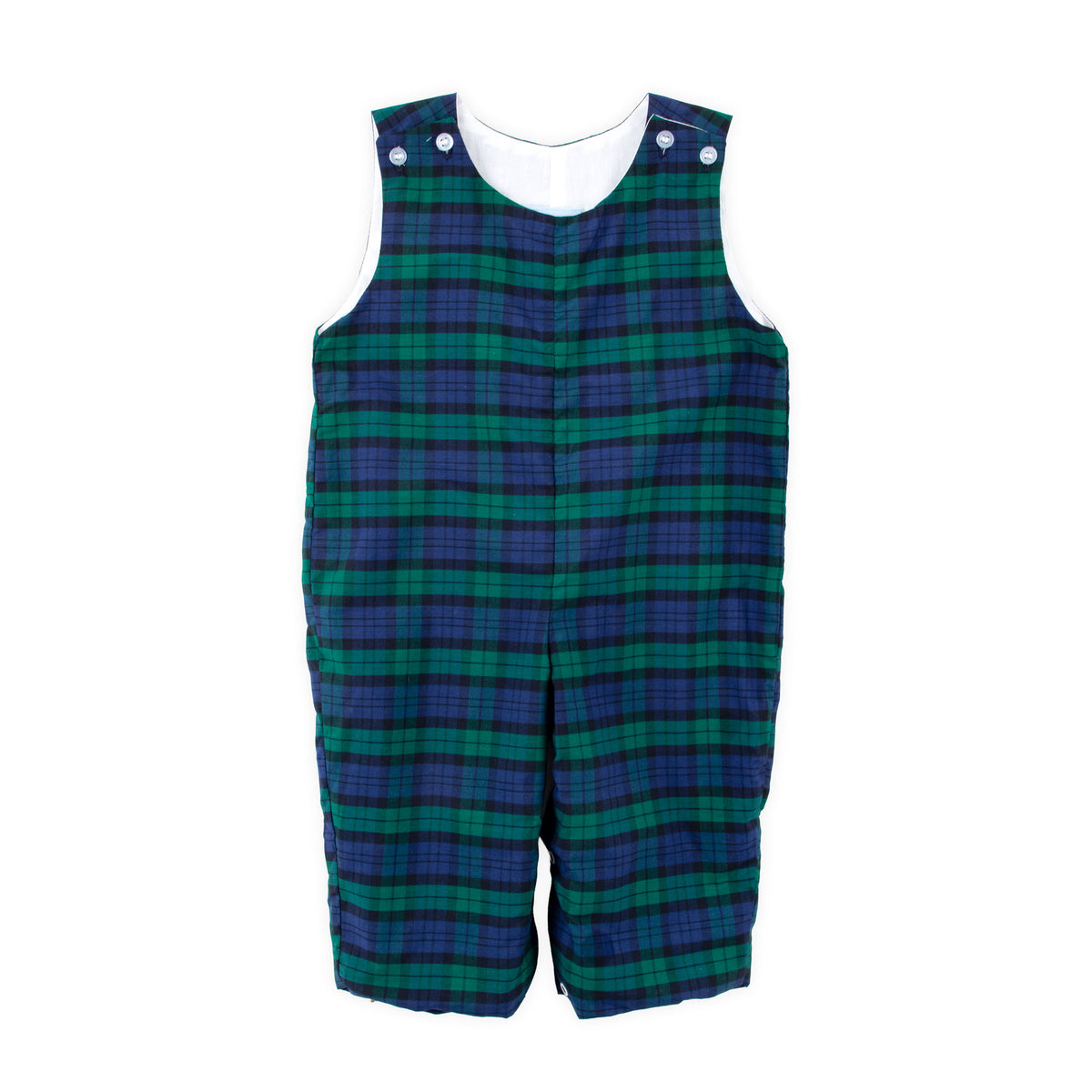 Hamilton Plaid Navy & Green Longall