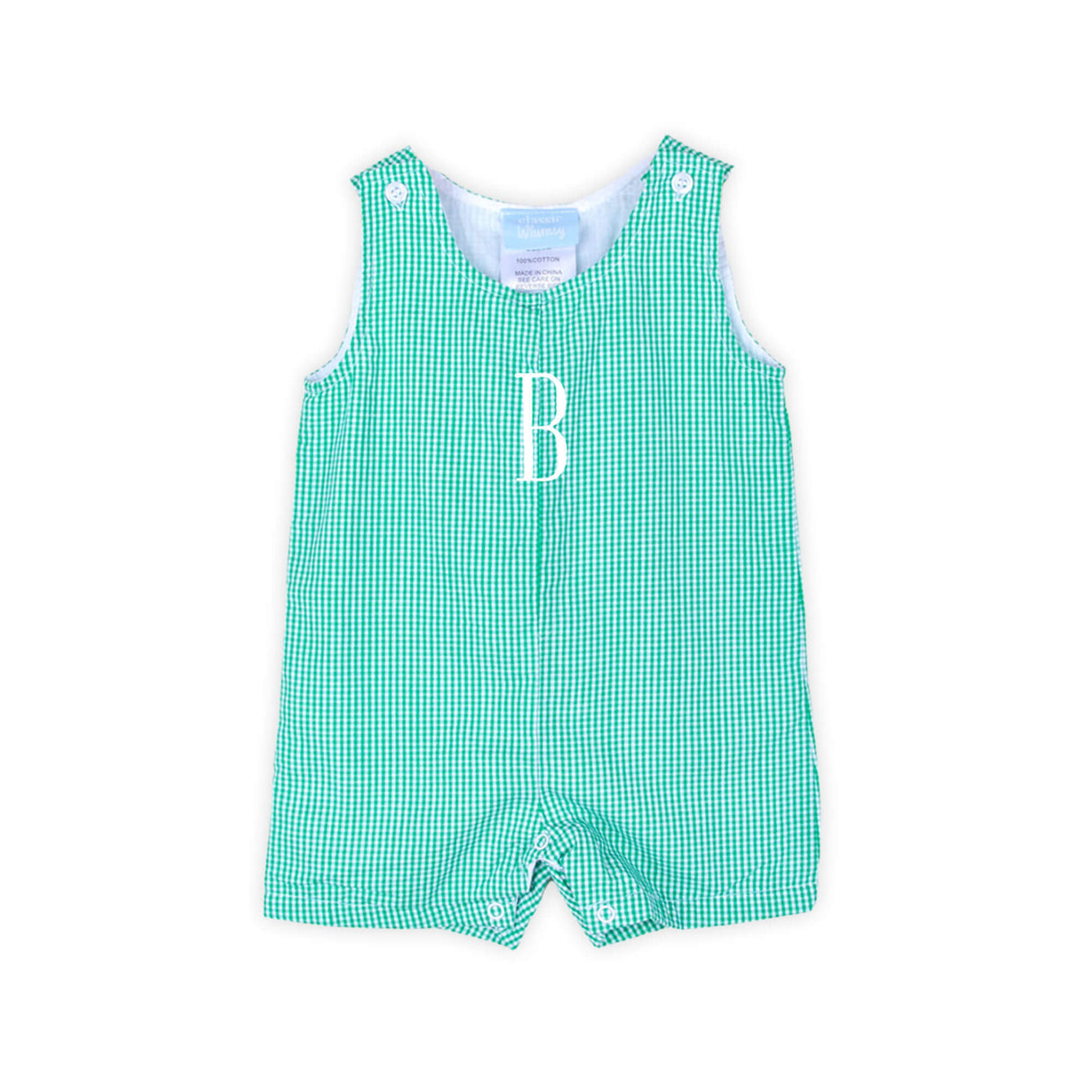 Gingham Jon Jon Green