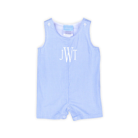 Gingham Jon Jon Blue