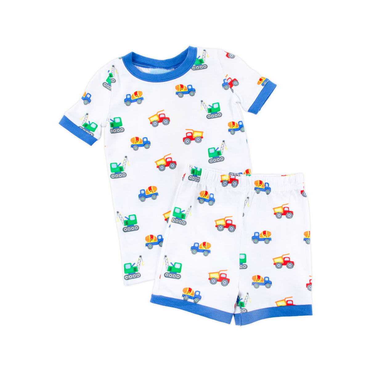 Construction Truck Short Pajamas