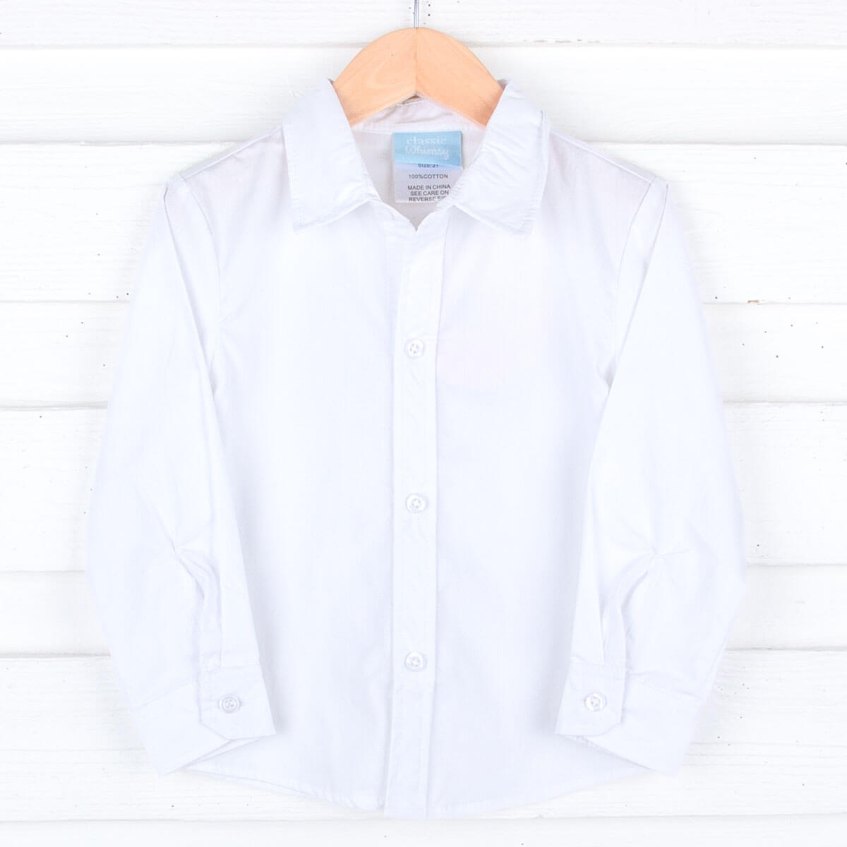 White Button Down Shirt