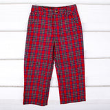 Westmount Plaid Red Standard Pants