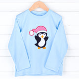 Penguin Light Blue Long Sleeve Shirt