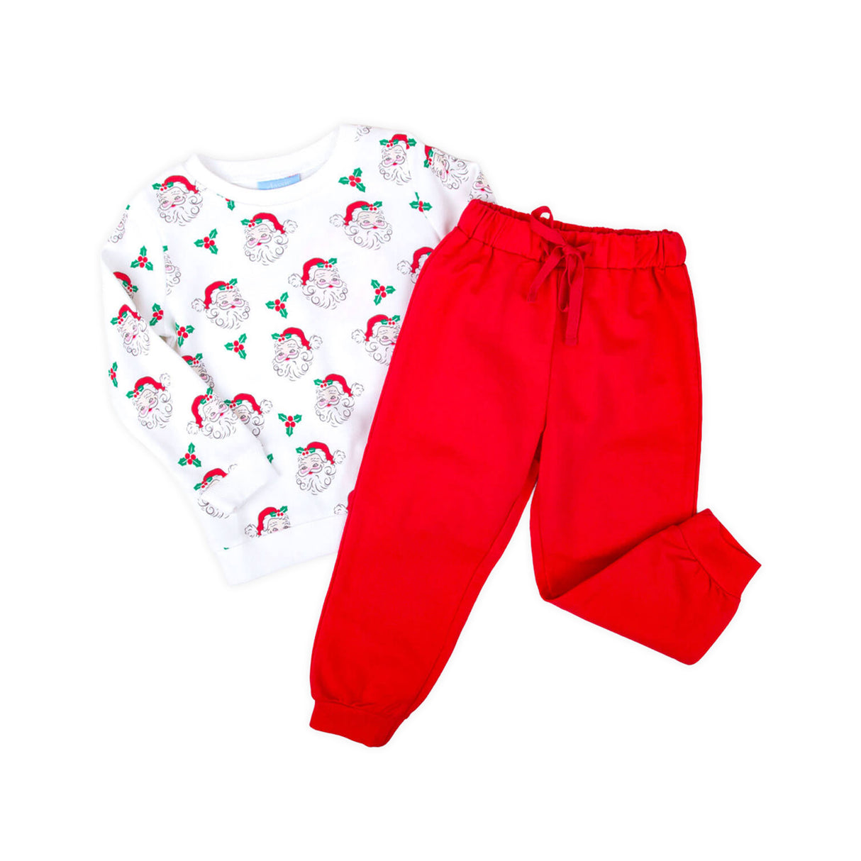 Vintage Santa Jogger Set