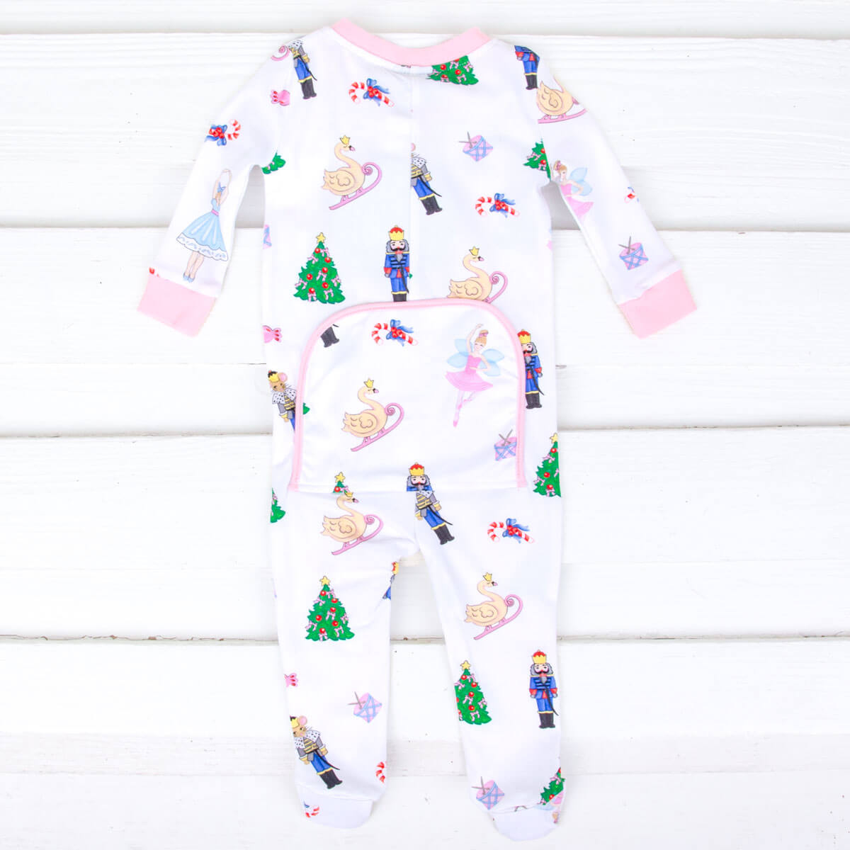 Nutcracker Print Zip Sleeper