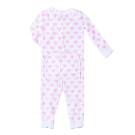 Darling Hearts Zip Sleeper