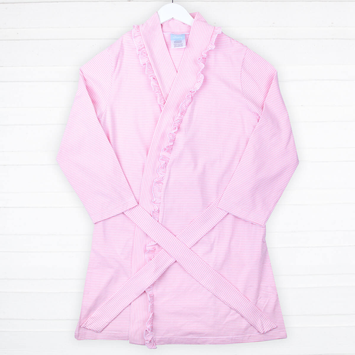 Pink Stripe Mom Robe