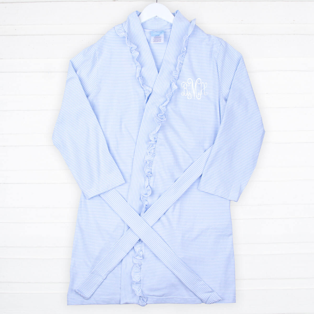 Blue Stripe Mom Robe