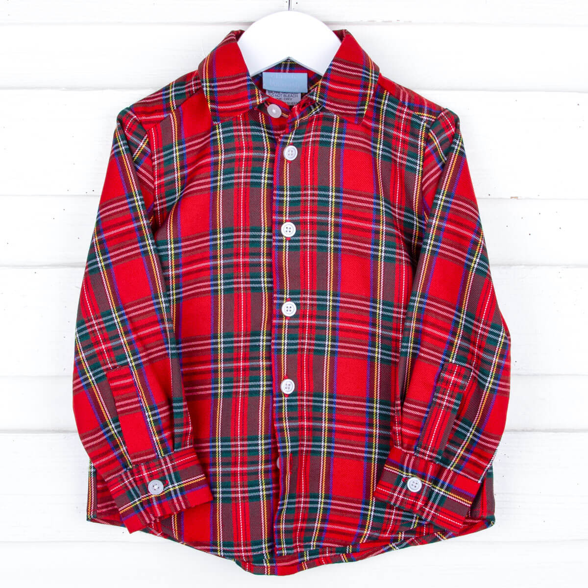 Portland Plaid Red Button Down Shirt