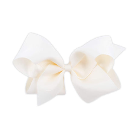 Solid Grosgrain Ribbon Hair Bow