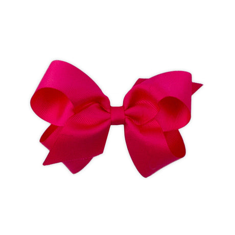 Solid Grosgrain Ribbon Hair Bow