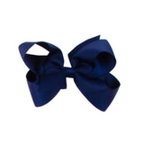 Solid Grosgrain Ribbon Hair Bow