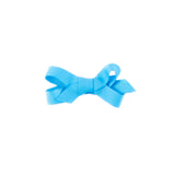 Turquoise Solid Grosgrain Ribbon Hair Bow