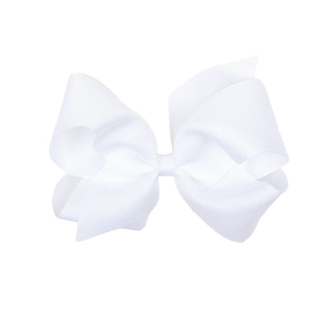 Solid Grosgrain Ribbon Hair Bow