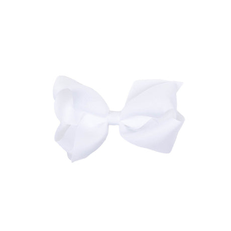 Solid Grosgrain Ribbon Hair Bow