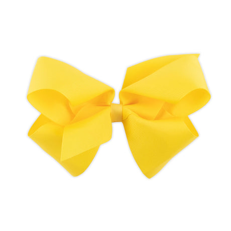 Solid Grosgrain Ribbon Hair Bow